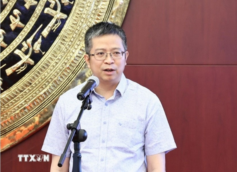 Đại sứ Việt Nam tại Trung Quốc Phạm Thanh Bình. Ảnh: Hải Yến/TTXVN) 2406A.jpg