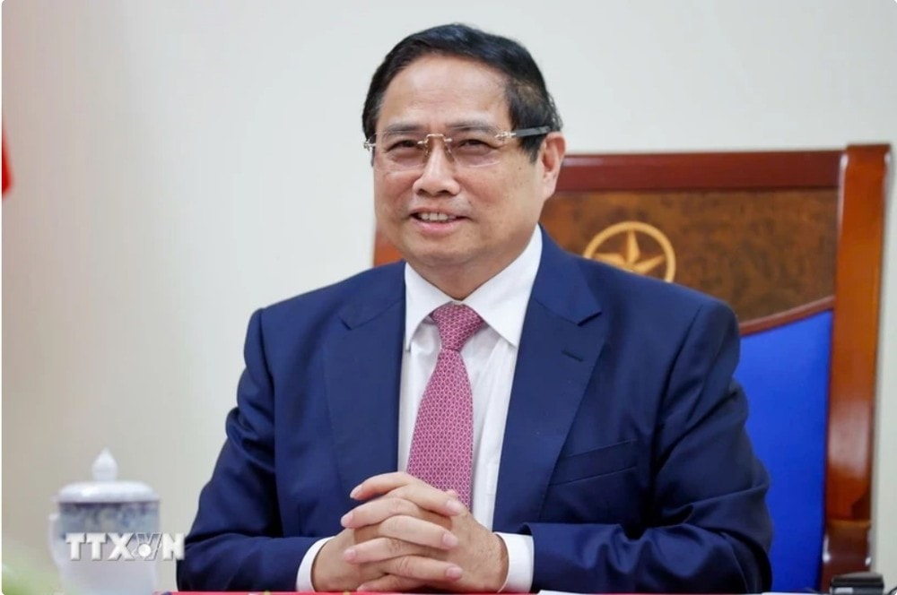 Thủ tướng Phạm Minh Chính sẽ tới Trung Quốc và tham dự WEF Thiên Tân 2025 từ ngày 24 đến 27-6. (Ảnh: Dương Giang/TTXVN) thu-tuong-len-duong-du-hoi-nghi-wef-16-thien-tan-va-lam-viec-tai-trung-quoc.jpg