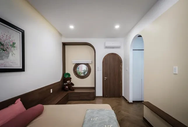 'Độc lạ' nhà phố thiết kế giao thoa nhiều lối kiến trúc ảnh 19
