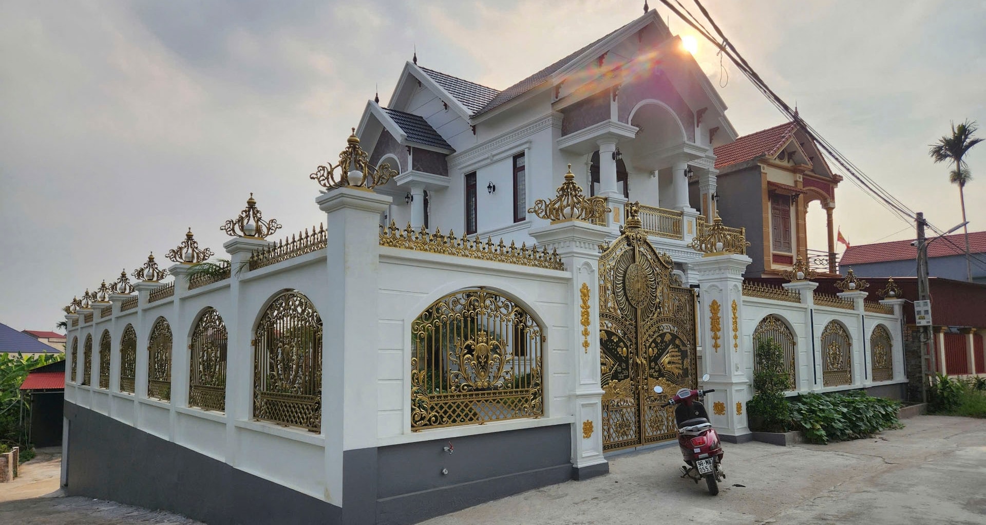 Biệt thự gây xôn xao ở Bắc Ninh của kẻ cầm đầu nhóm lừa đảo xuyên quốc gia