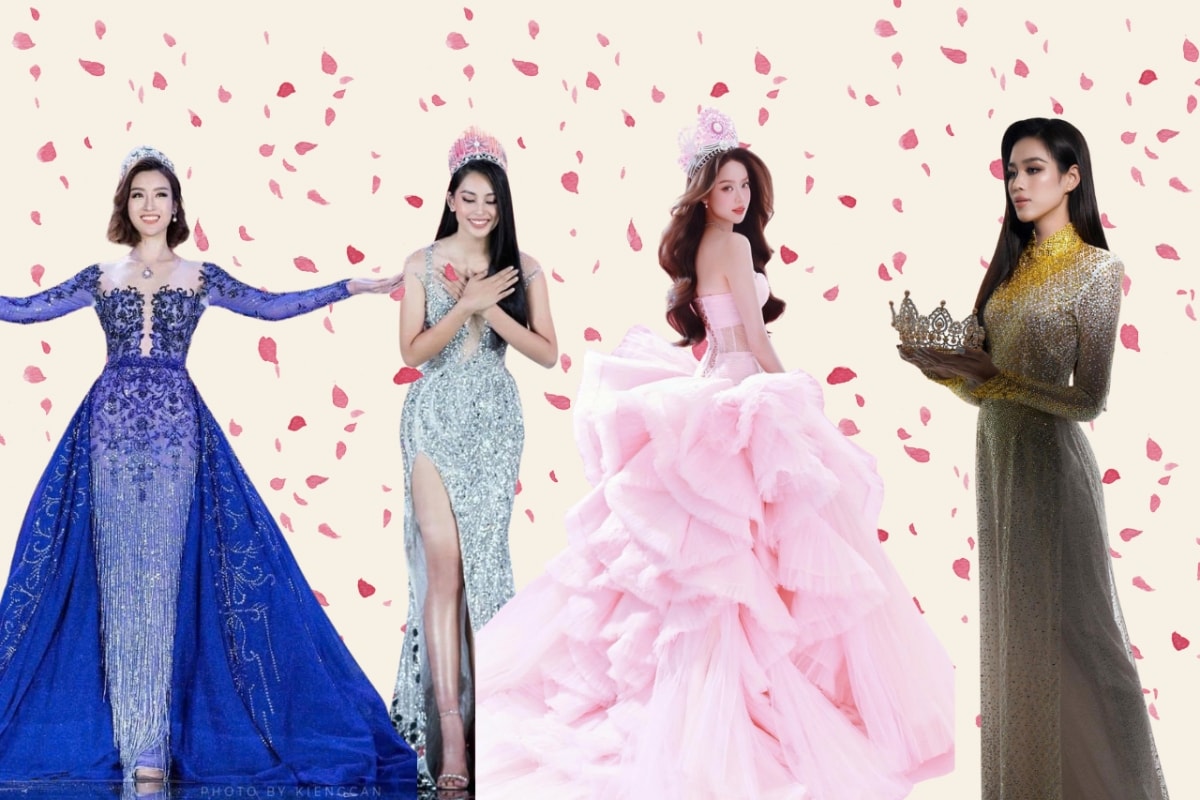 Nhìn lại những trang phục Final Walk của các nàng hậu Việt