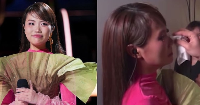 Phương Mỹ Chi bật khóc khi thắng đậm tại gameshow Trung Quốc