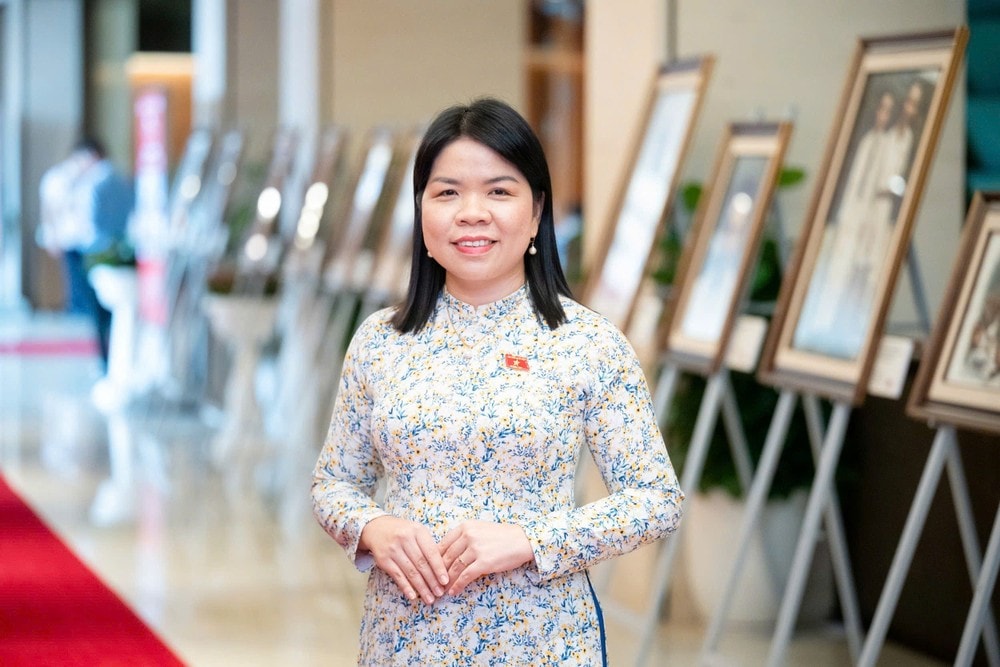 Đại biểu Nguyễn Thị Ngọc Xuân (Bình Dương). Ảnh: TH nguyen-thi-ngoc-xuan.jpg
