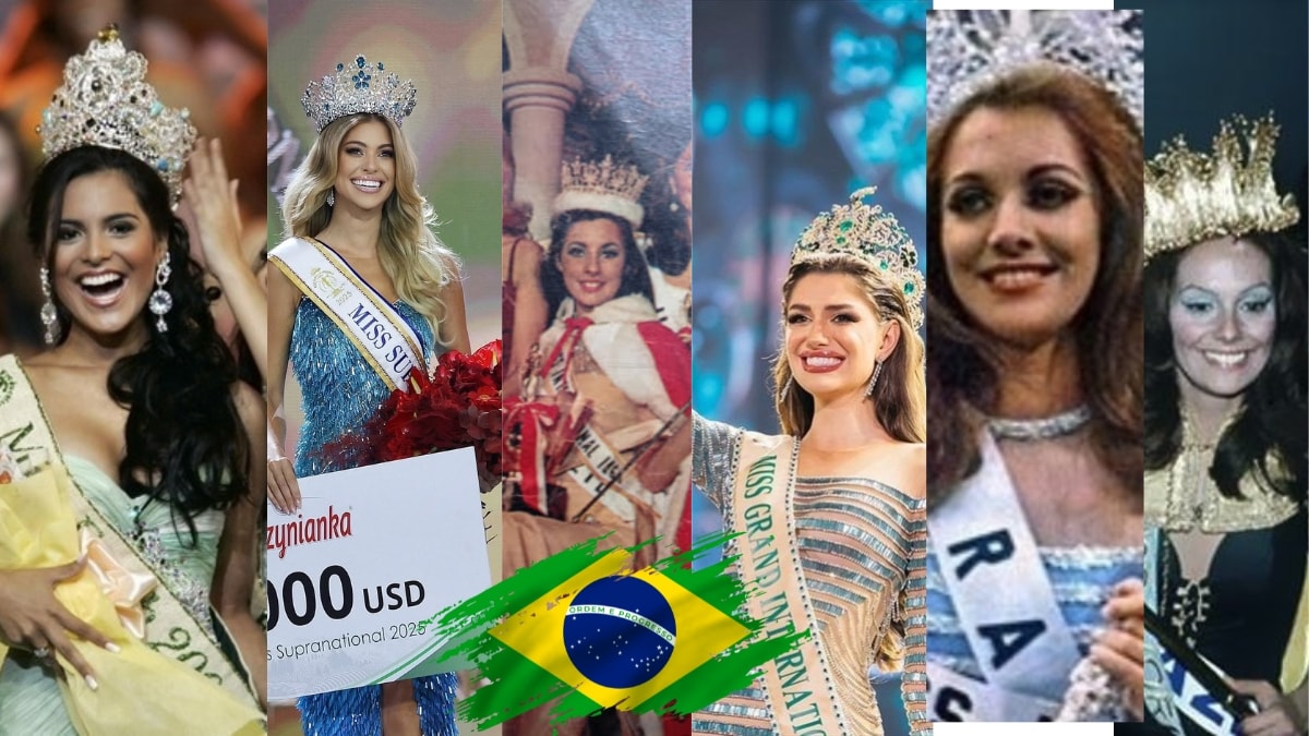 Nhan sắc những nàng hậu giúp Brazil trở thành quốc gia “all crown” Big 6