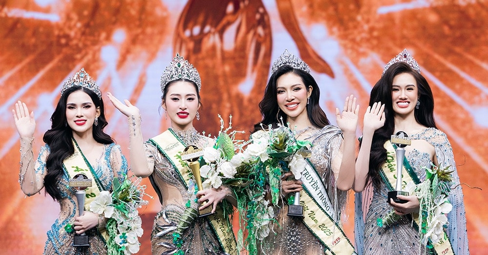 Ngô Thị Trâm Anh đăng quang Hoa hậu Trái đất Việt Nam 2025