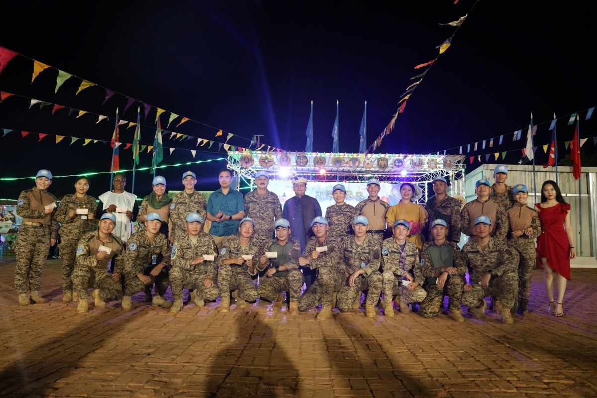 lực lượng mũ nồi xanh lan tỏa văn hóa việt ở nam sudan hình ảnh 3 luc luong mu noi xanh lan toa van hoa viet o nam sudan hinh anh 3