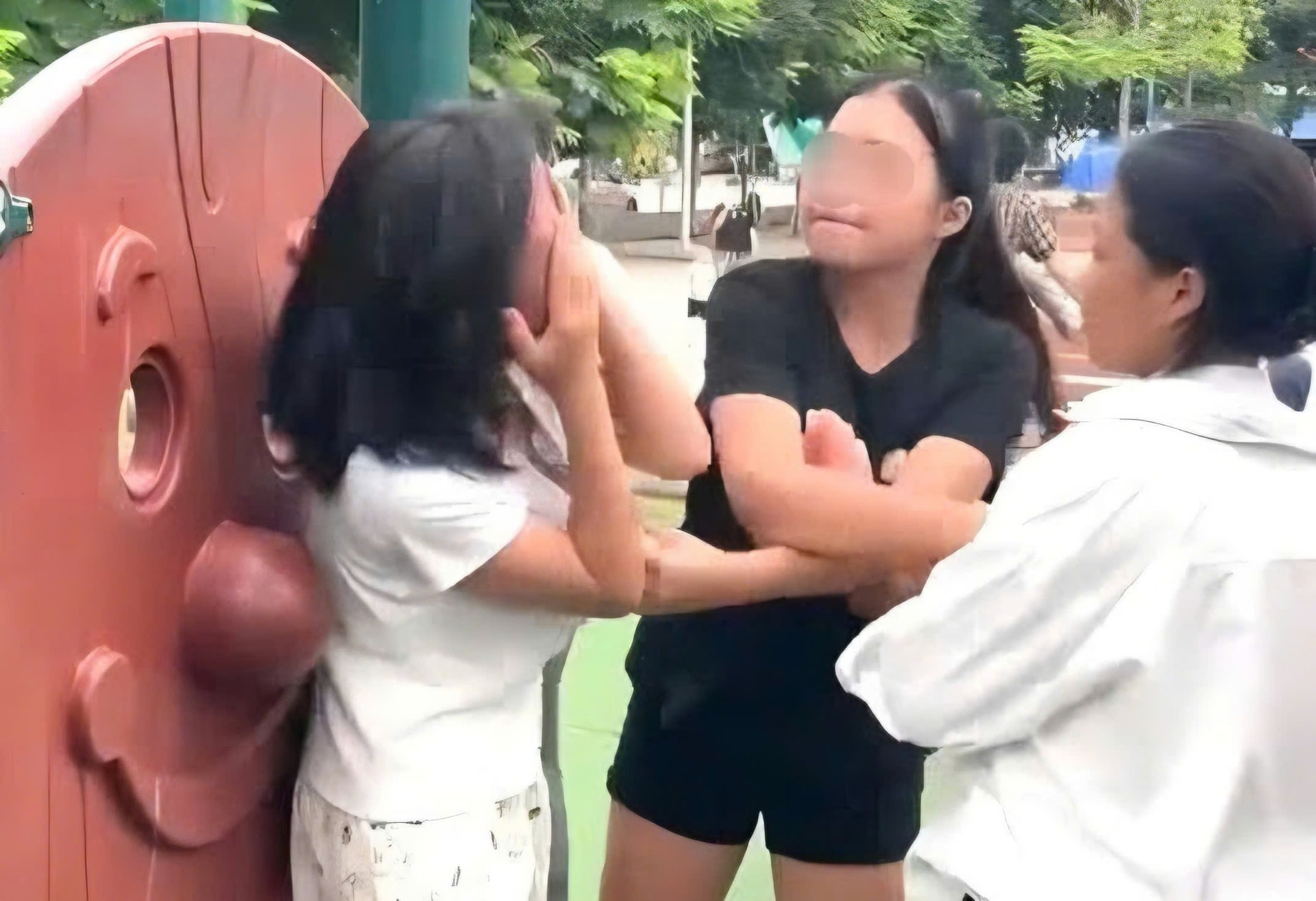 Triệu tập những kẻ hành hung cô gái tại công viên ở Bắc Ninh Triệu tập những kẻ hành hung cô gái tại công viên ở Bắc Ninh