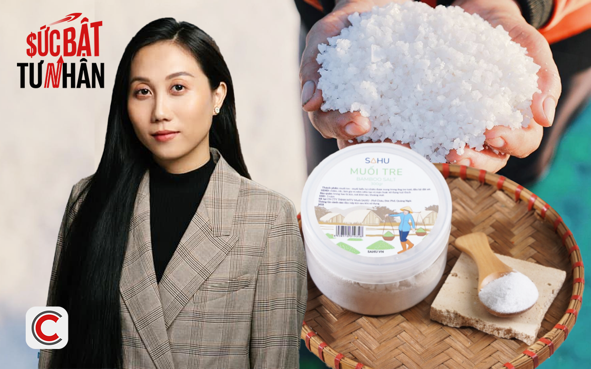 Nữ CEO 9X ‘buôn muối’ gây sốt sau Chương trình Gia đình Haha: Bán muối Sa Huỳnh đắt gấp 50 lần, từng nhiều đêm mất ngủ vì khách phàn nàn ‘sao muối có cặn’ Nữ CEO 9X ‘buôn muối’ gây sốt sau Chương trình Gia đình Haha: Bán muối Sa Huỳnh đắt gấp 50 lần, từng nhiều đêm mất ngủ vì khách phàn nàn ‘sao muối có cặn’