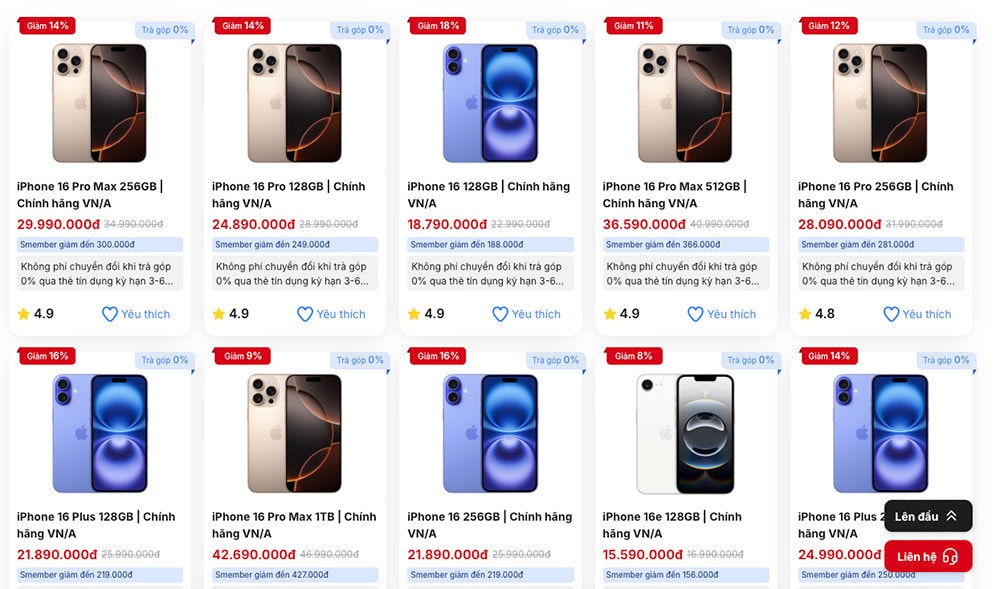 Giá iPhone 16 giảm mạnh, mua ngay hay chờ thêm? Giá iPhone 16 giảm mạnh, mua ngay hay chờ thêm?