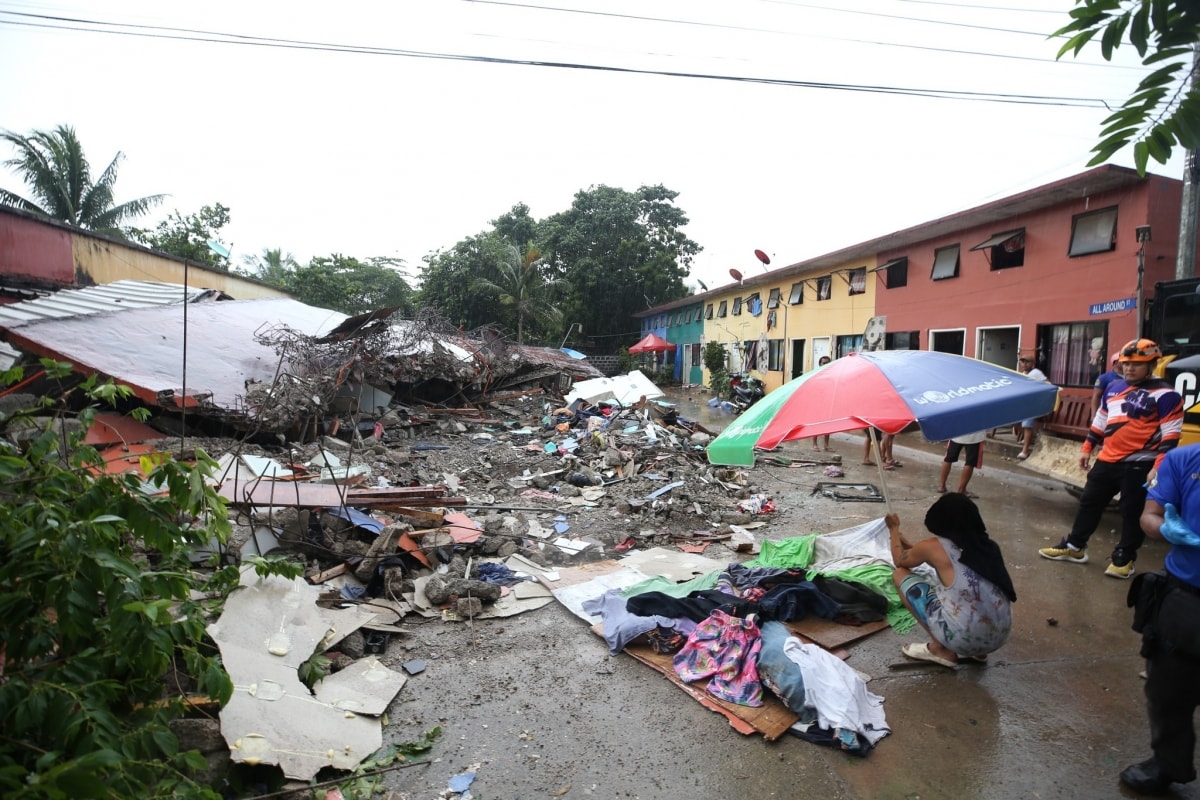Những hình ảnh tại Cebu (Philippines) sau trận động đất kinh hoàng