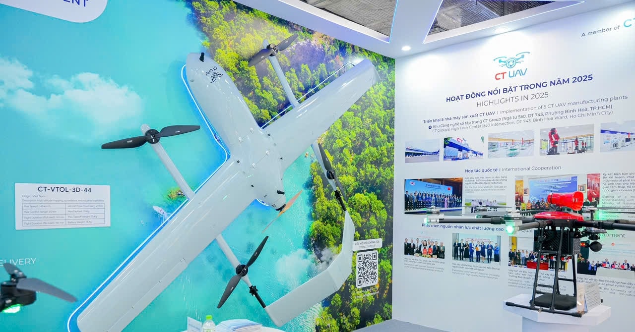 Doanh nghiệp Việt trình làng 3 mẫu UAV 'Make in Vietnam' đa lĩnh vực