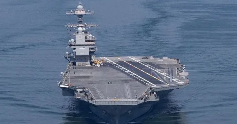 米海軍 最新鋭原子力空母CVN79 ジョン・F・ケネディ チャレンジ