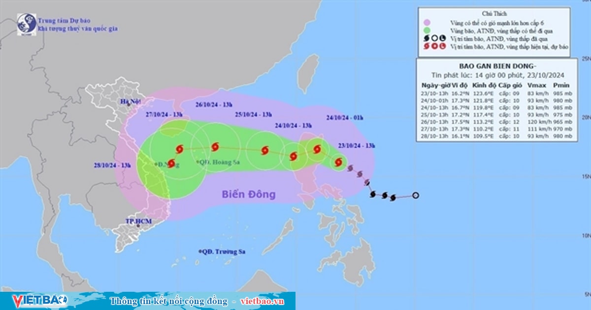 Typhoon Trami heads toward central Việt Nam