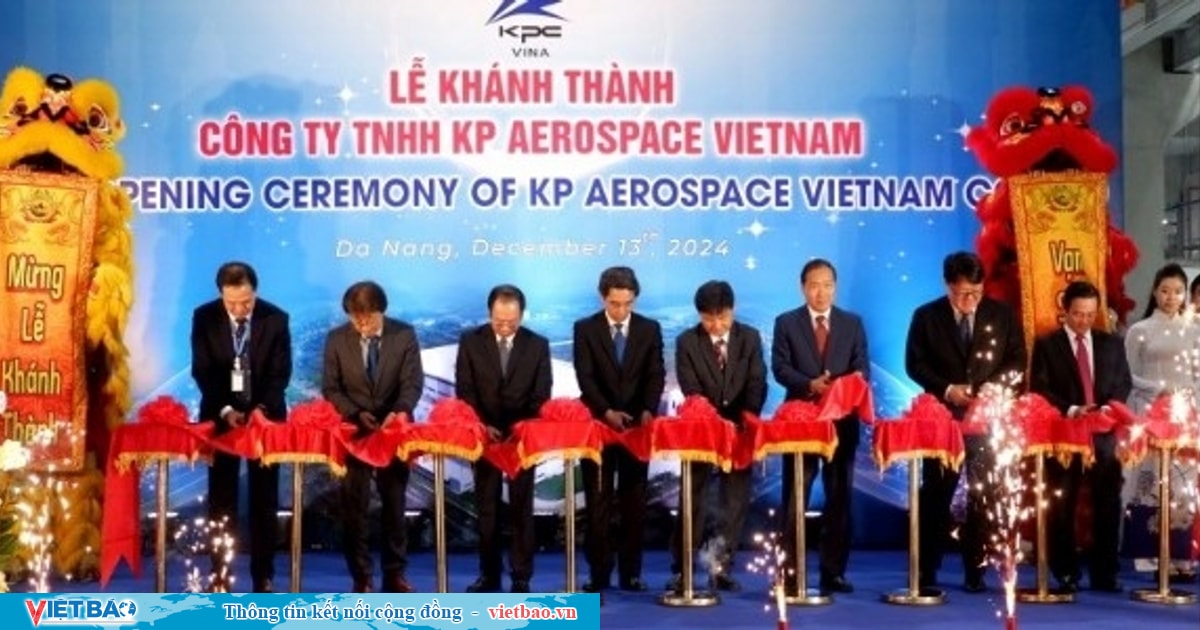 Aerospace component factory enters operation in Da Nang