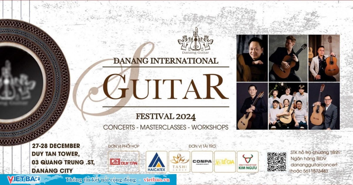 Da Nang to host international guitar festival for first time