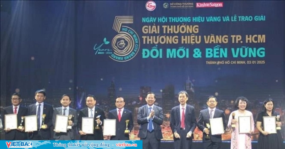 Khởi động Giải thưởng Thương hiệu Vàng TPHCM 2024: vinh danh 29 doanh nghiệp xuất sắc