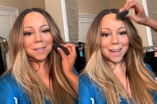 Đẳng cấp Mariah Carey: Vừa 'họa mặt' vừa hát 'sương sương' mà như… thu đĩa