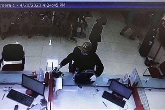 Khẩn trương điều tra vụ cướp ngân hàng tại huyện Sóc Sơn (Hà Nội)