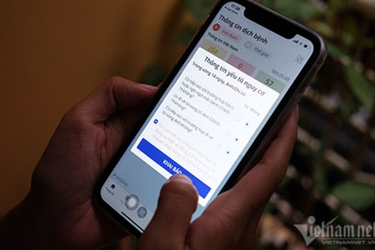 Hơn 7 triệu lượt tải app NCOVI, đạt 16,1 triệu bản khai y tế tự nguyện