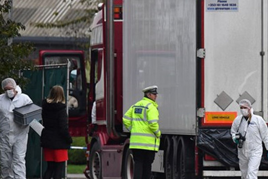 Vụ 39 thi thể trong xe tải ở Anh: Pháp buộc tội 13 đối tượng liên quan