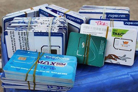 Viettel, VinaPhone, MobiFone dừng bán SIM hòa mạng tại các đại lý