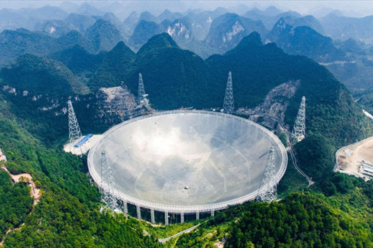 Trung Quốc dùng kính viễn vọng khổng lồ để tìm người ngoài hành tinh