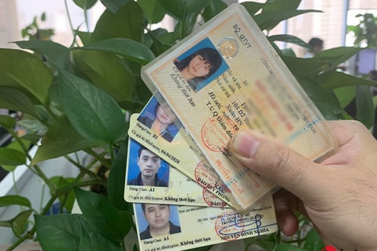Giấy phép lái xe cấp từ ngày 1/6/2020 phải có mã QR