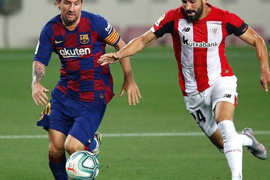 Messi kiến tạo, Barca nhọc nhằn vượt ải Bilbao