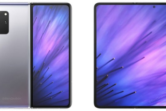 Lộ ảnh và cấu hình chi tiết smartphone màn hình gập Galaxy Fold 2