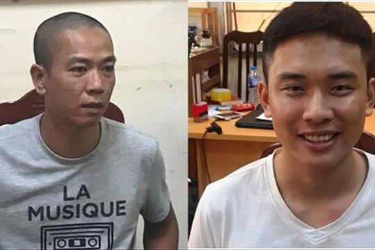 Khởi tố hai kẻ nổ súng cướp Ngân hàng BIDV ở Hà Nội