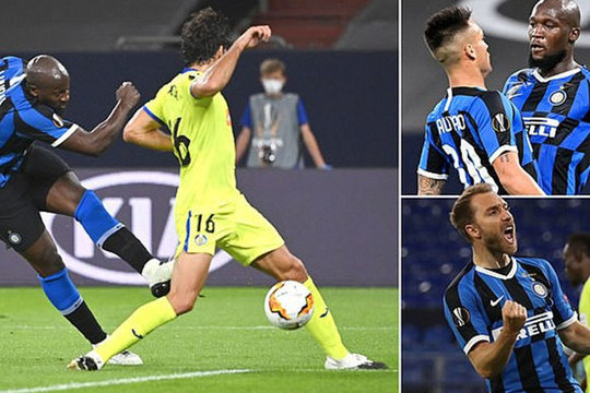 Romelu Lukaku đưa Inter Milan nối gót MU vào tứ kết Europa League