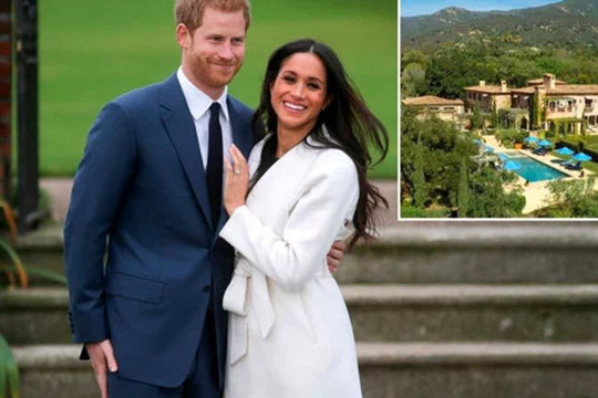 Harry-Meghan Markle mới tậu biệt thự sang chảnh, gần 15 triệu đô ở Mỹ