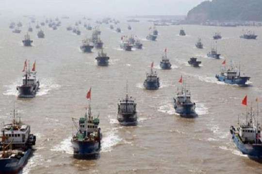 Hàng nghìn tàu cá của Trung Quốc chuẩn bị ùa ra Biển Đông
