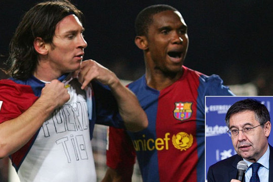 Samuel Eto'o: “Nếu Messi rời khỏi Barca, người ta sẽ phải đổi tên đội bóng“