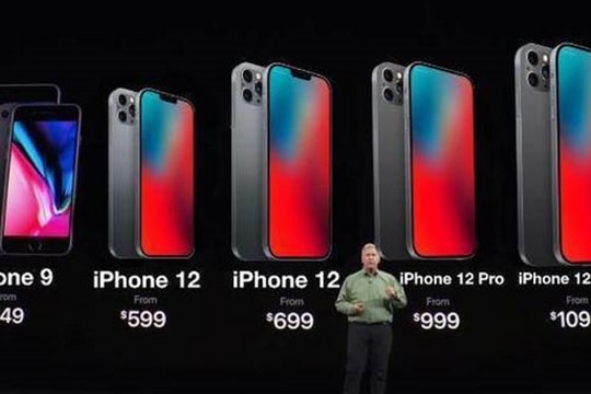 iPhone 12 nâng cấp sạc nhanh, thời lượng pin, quay video 3 camera cùng lúc