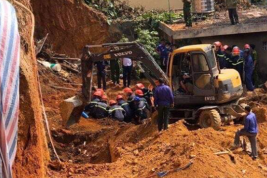 Phú Thọ: Sập công trình, ít nhất 4 người tử vong