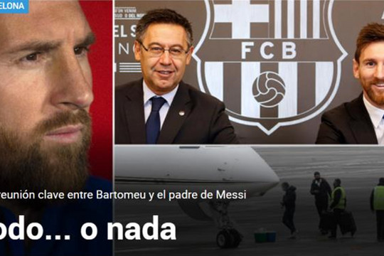 Trực tiếp: Messi đòi rời Barca, người đại diện đàm phán phá hợp đồng