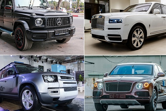 Những chiếc SUV địa hình đỉnh cao ở Việt Nam chỉ để đại gia 'làm màu'