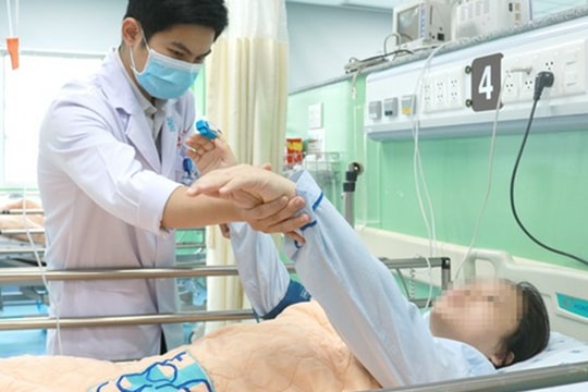 Người phụ nữ mang thai hơn 37 tuần bị tai nạn giao thông