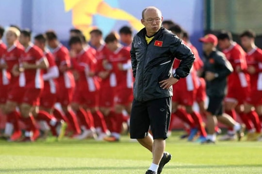HLV Park Hang Seo dẫn dắt U22 Việt Nam dự Toulon Cup 2020