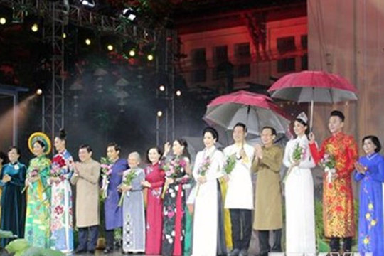 Lễ hội 'Tôi yêu áo dài Việt Nam' tại Thành phố Hồ Chí Minh