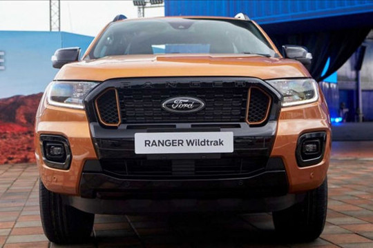 Cận cảnh Ford Ranger 2021 giá từ hơn 21.000 USD