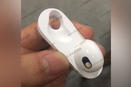 AirPods 3 lộ ảnh thực tế, thiết kế giống AirPods Pro