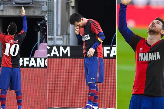 Messi sẽ bị phạt vì hành động tri ân huyền thoại Maradona