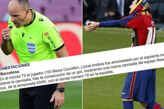 Báo cáo đặc biệt về vụ Messi cởi áo tri ân Maradona