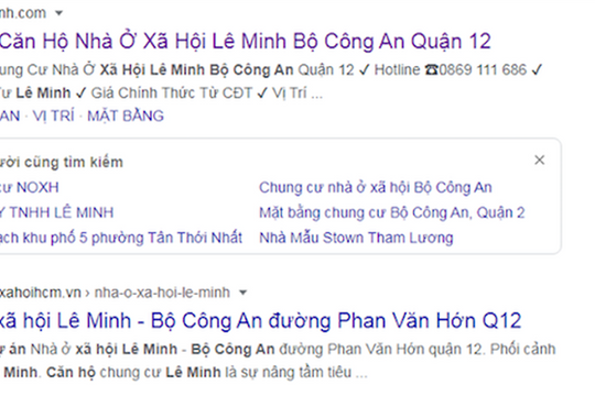 TPHCM: Chính quyền đưa ra cảnh báo dấu hiệu lừa đảo mua bán căn hộ Lê Minh