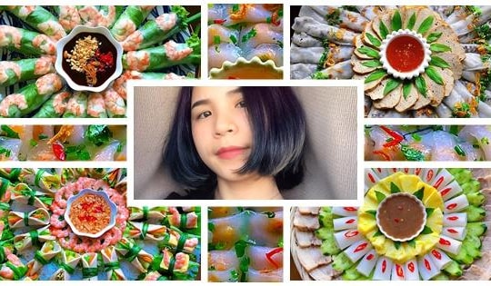 Tưởng tác phẩm nghệ thuật, hóa ra toàn đặc sản quê hương của gái đảm ở Nhật