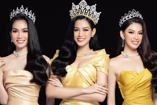 Nhan sắc Hoa hậu Đỗ Thị Hà và 2 Á hậu sau một tháng đăng quang