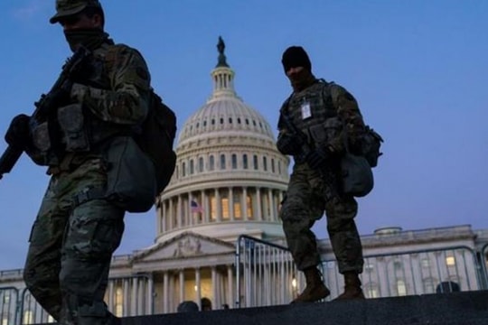 Ảnh: Thủ đô Washington trước giờ chào đón tân Tổng thống Mỹ