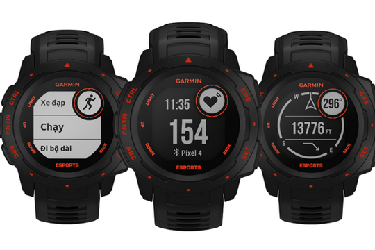 Garmin ra mắt chiếc đồng hồ thông minh GPS dành cho game thủ, giá 7.400.000 đồng